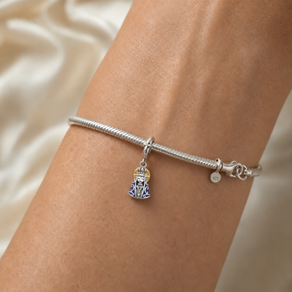 Our Lady Aparecida Charm — 925 Silver