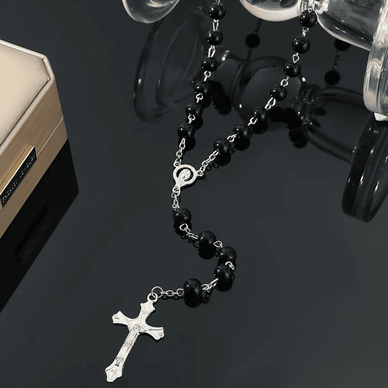 Vintage Pearls of Faith Rosary