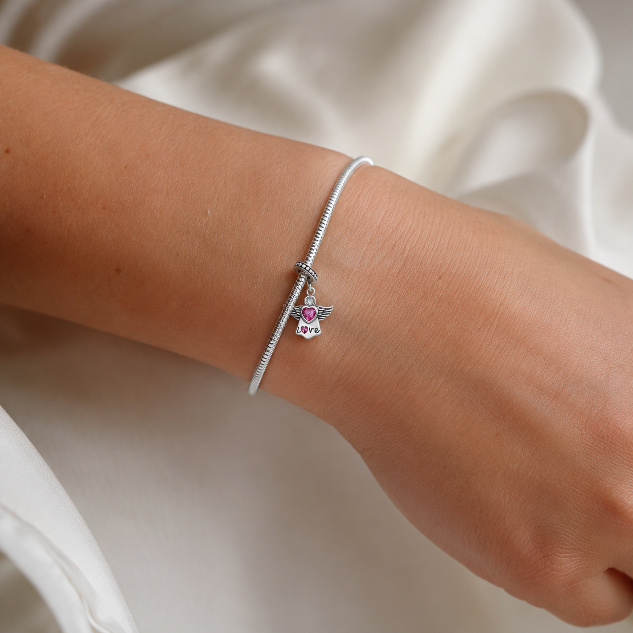 Message of Love Charm 925 Silver