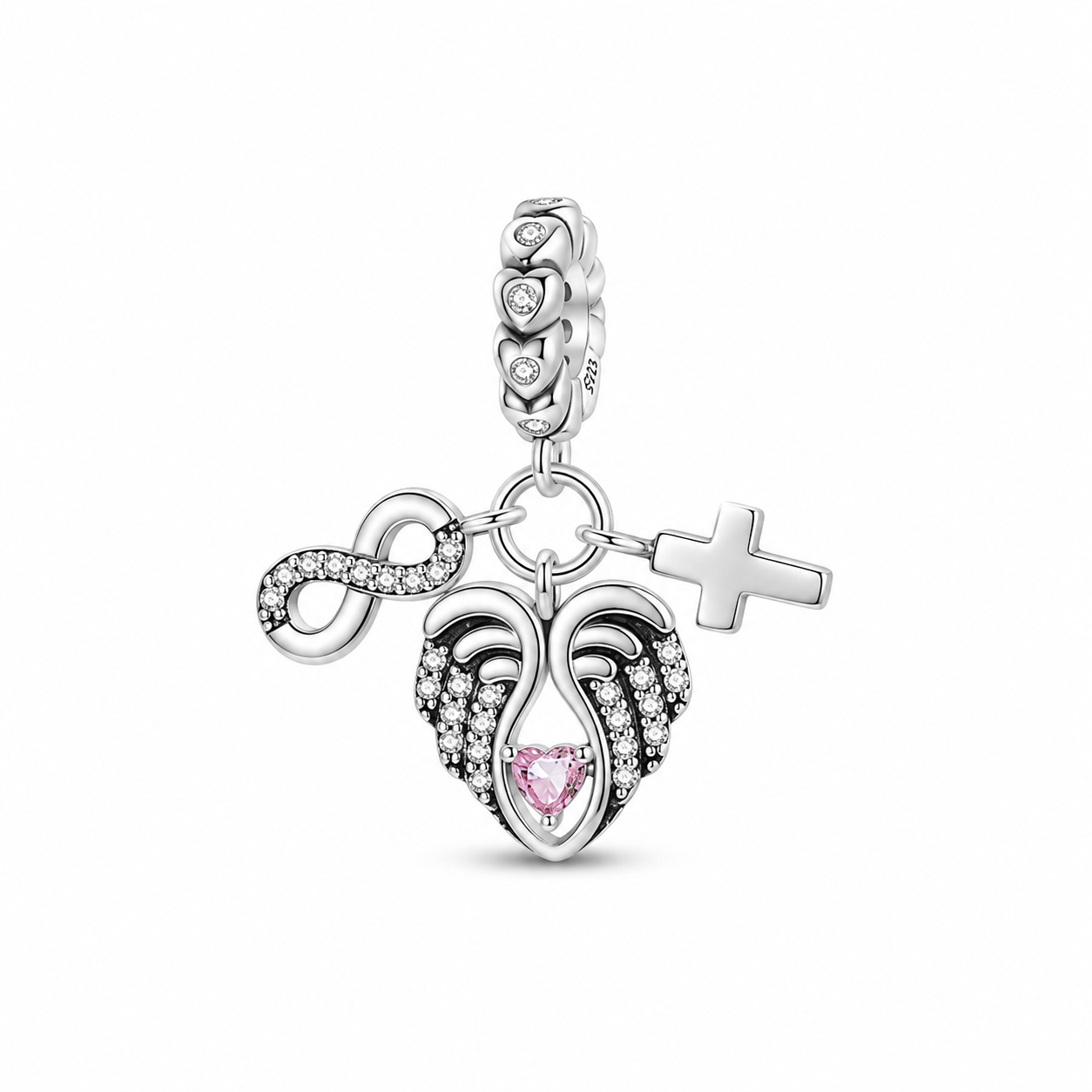 Always Protected Charm 925 Silver