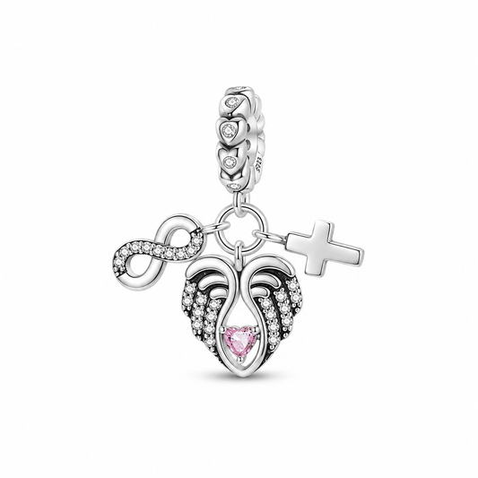 Always Protected Charm 925 Silver