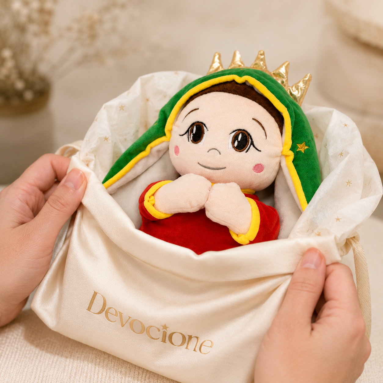 Our Lady of Guadalupe Plush with Night Light