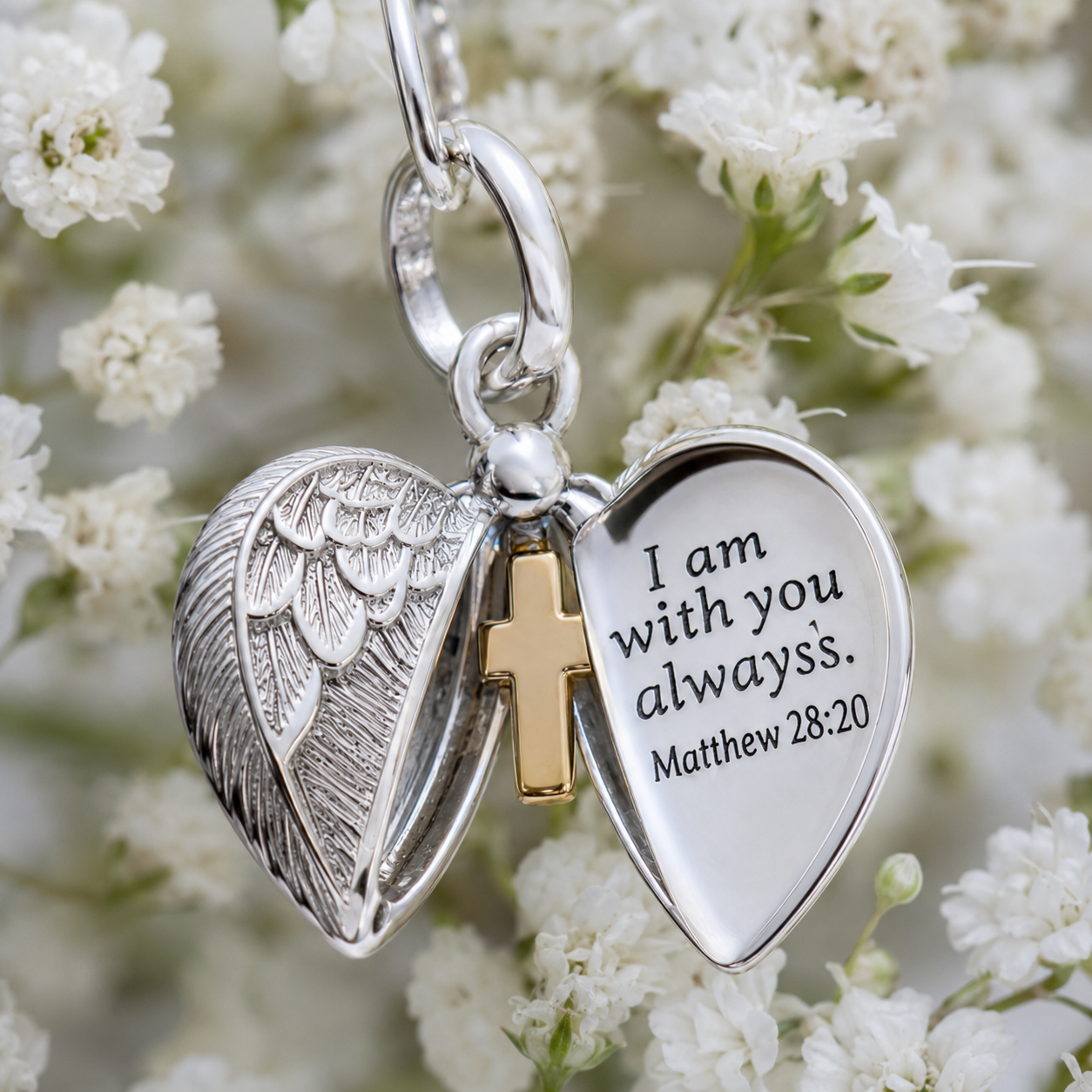 Promise of Matthew Locket Charm 925 Silver