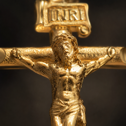Honor and Faith Crucifix Necklace