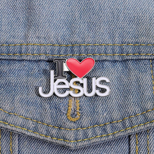 “I Love Jesus” Pin