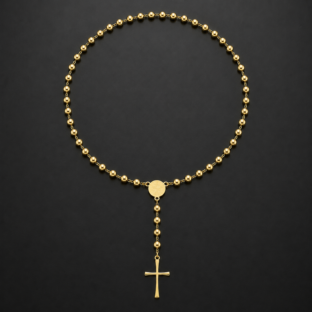 Golden Shine Rosary