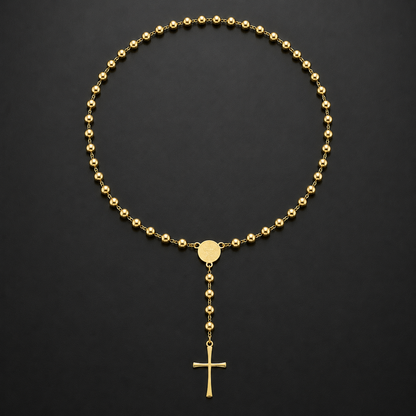 Golden Shine Rosary