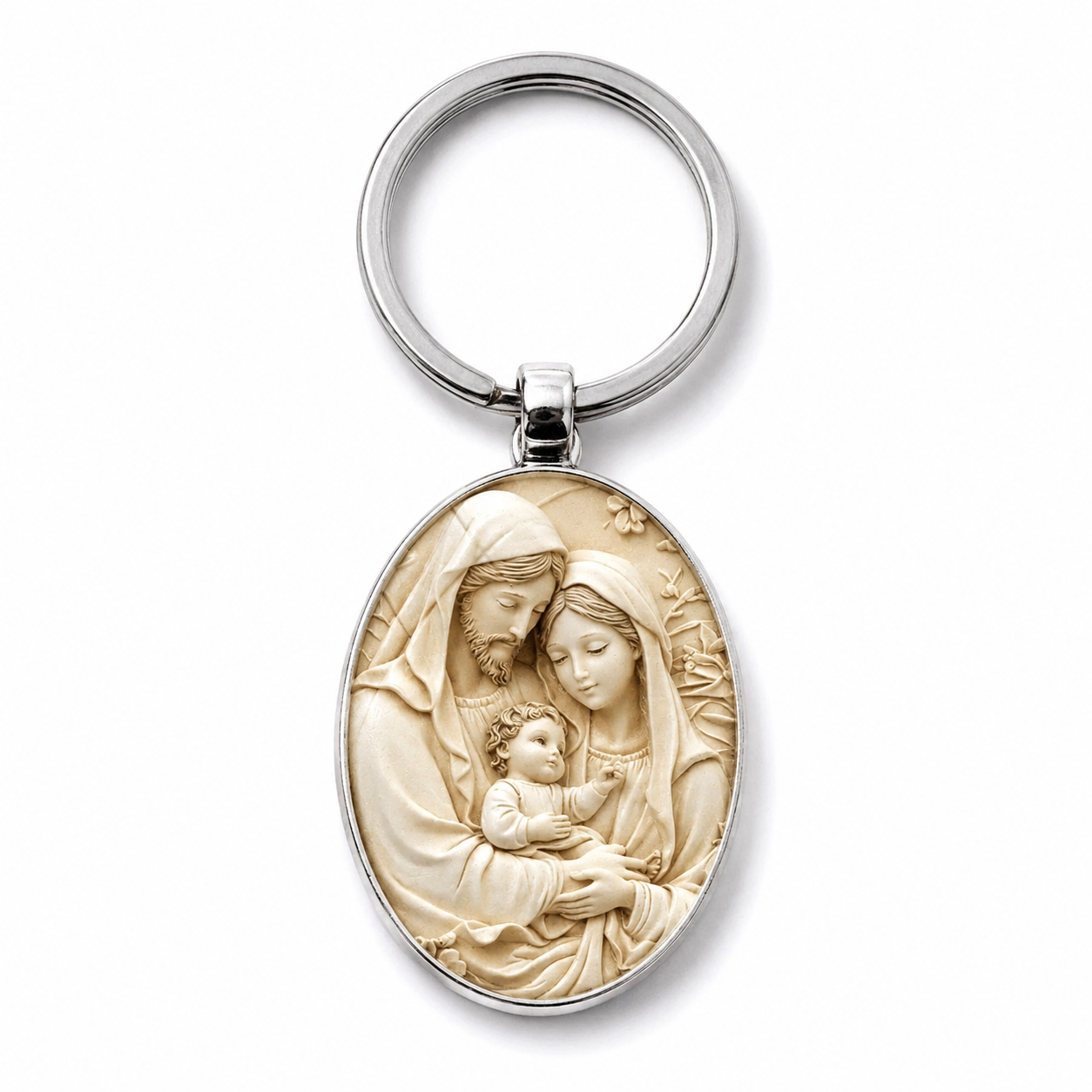 Divine Family Keychain