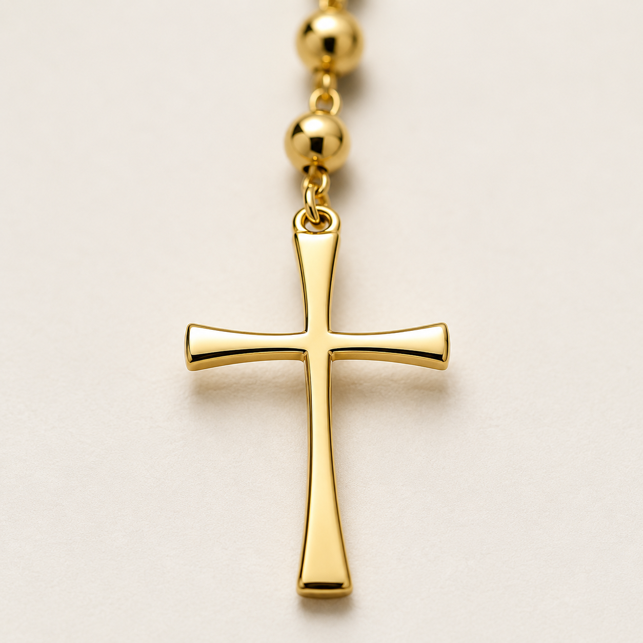 Golden Shine Rosary