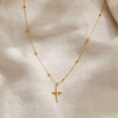 Simple Cross Necklace