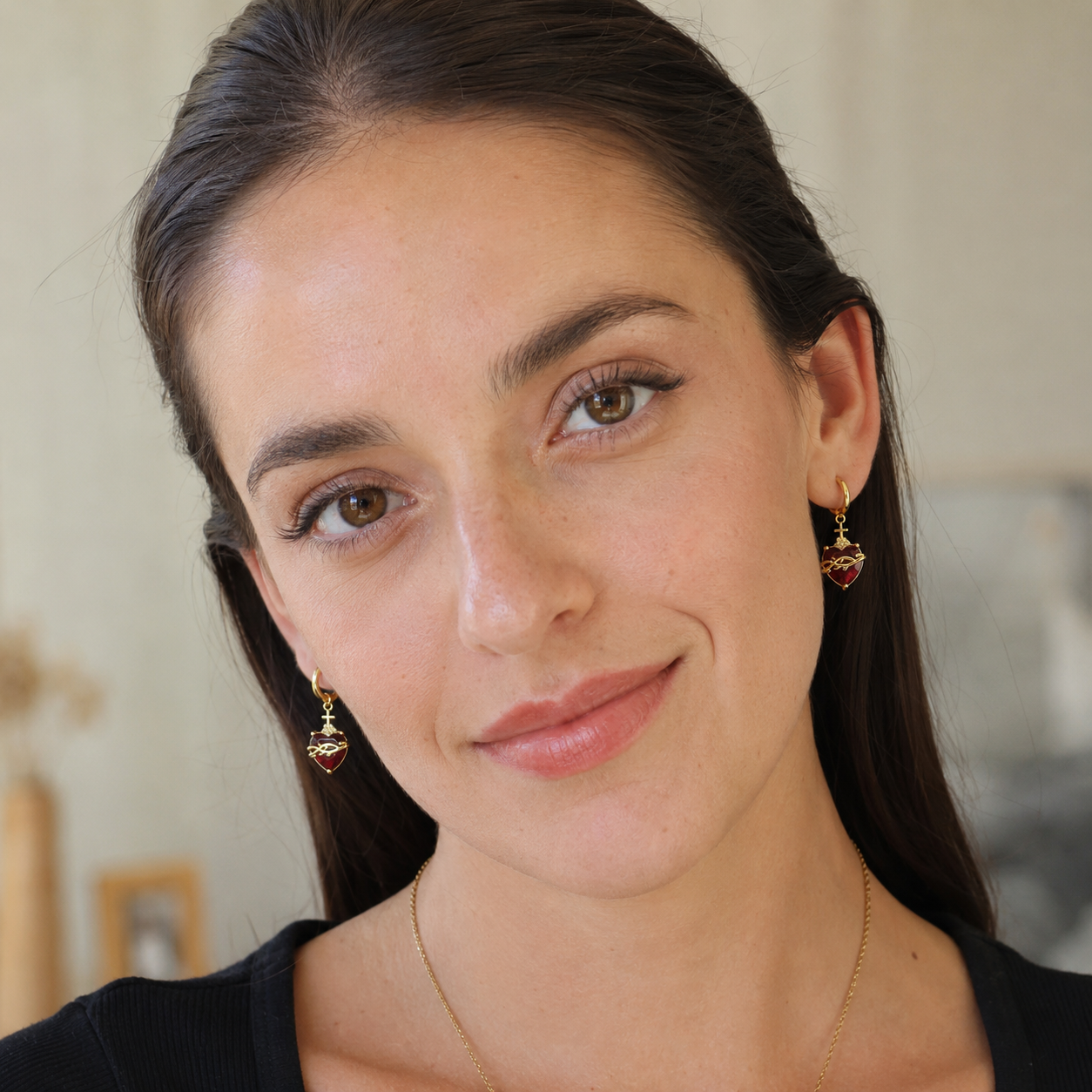 Sacred Heart Earrings