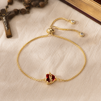 Flame of the Sacred Heart Bracelet