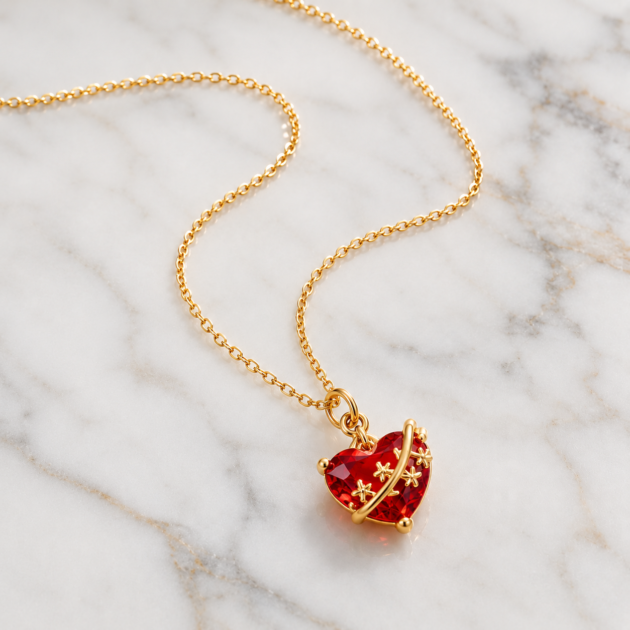 Chaste Heart of Saint Joseph Necklace