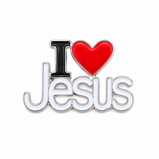I Love Jesus Pin