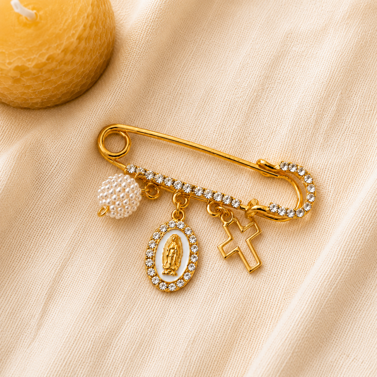 Light and Faith Brooch