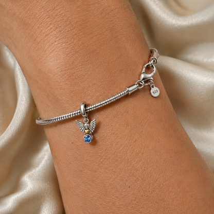 Guardian Angel of Light Charm — 925 Silver