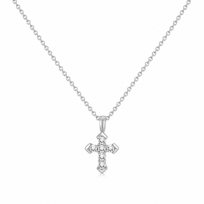 Mustard Seed Cross Necklace