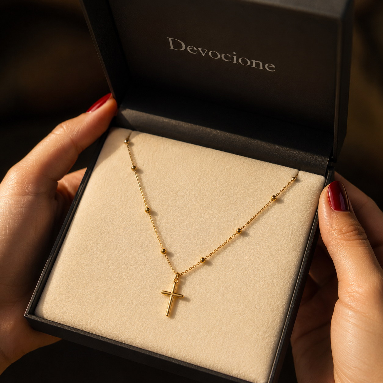 Simple Cross Necklace