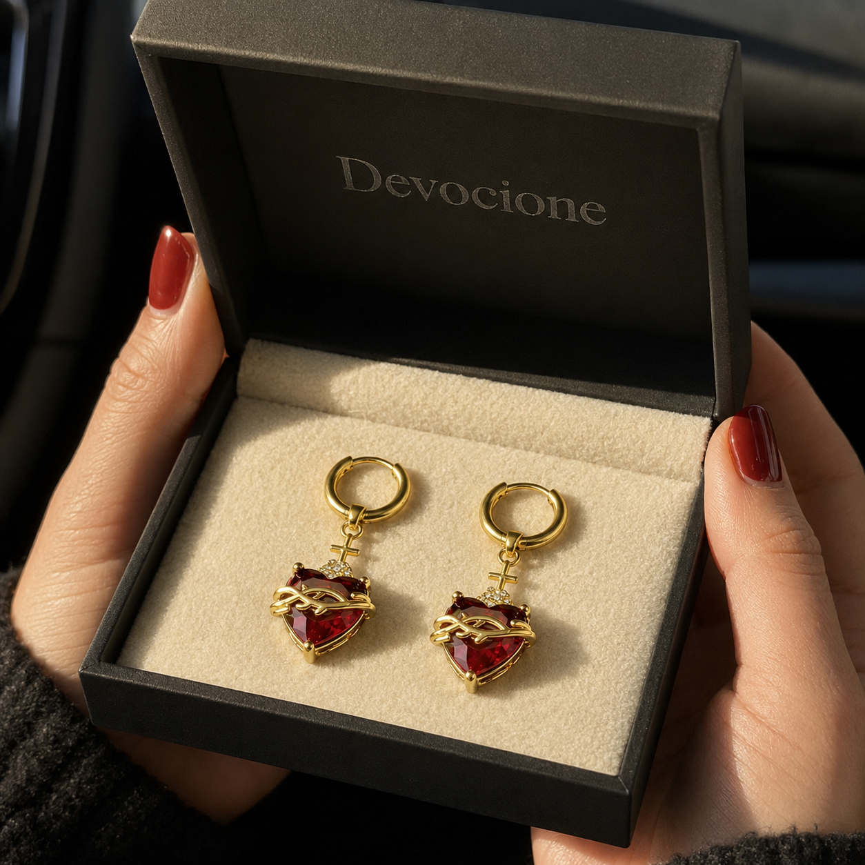 Sacred Heart Earrings