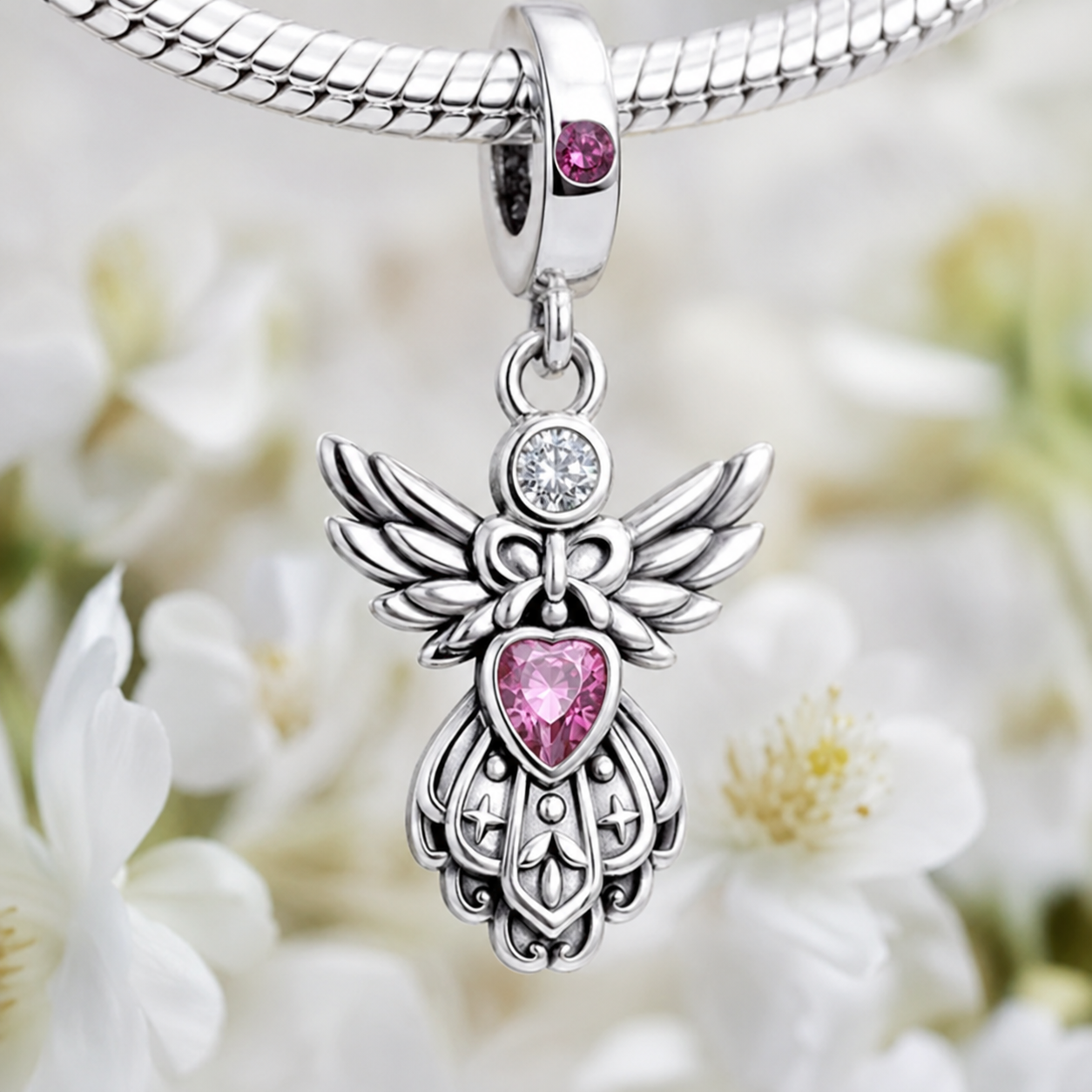 Heavenly Tenderness Charm 925 Silver
