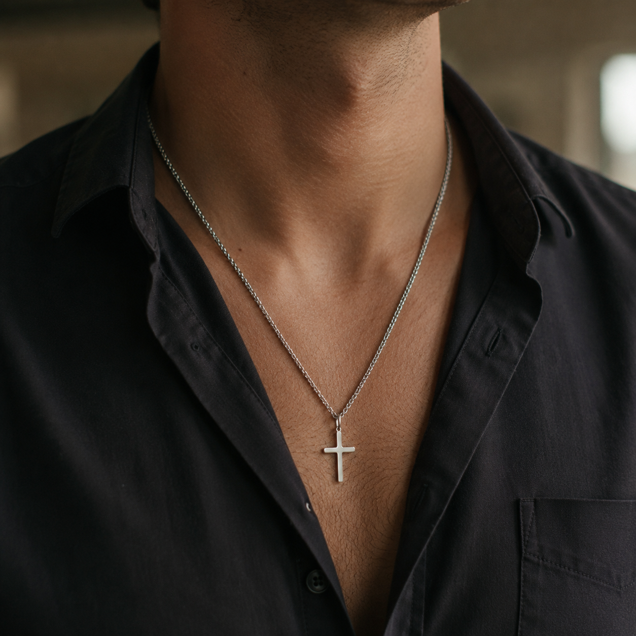 Take Up Your Cross Necklace