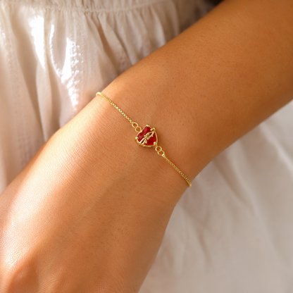 Flame of the Sacred Heart Bracelet