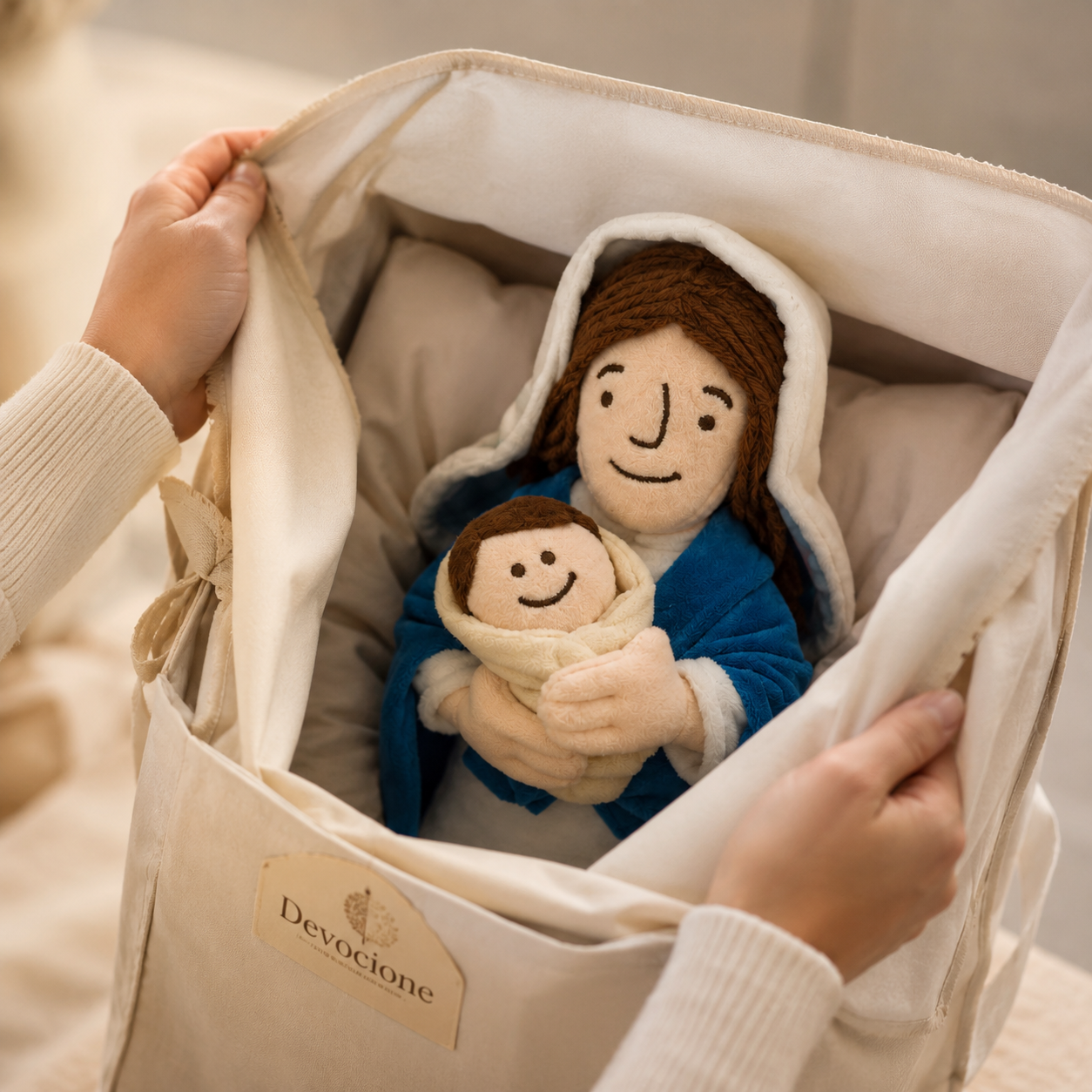 Virgin Mary with the Baby Jesus Plush