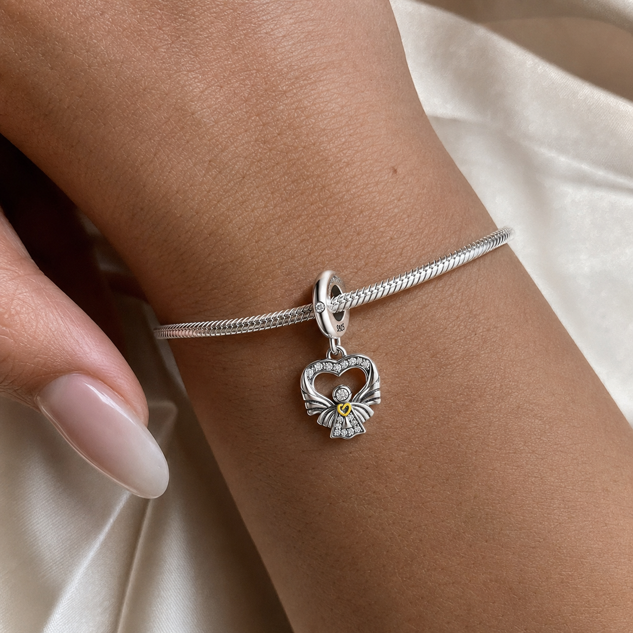 The Guardian's Promise Charm 925 Silver