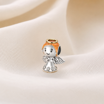 Little Guardian Angel Charm 925 Silver