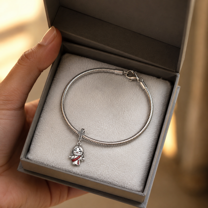 Christ King of Glory Charm — 925 Silver