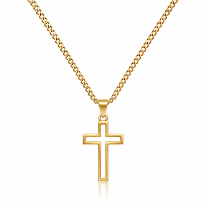 Minimalist Faith Cross Necklace