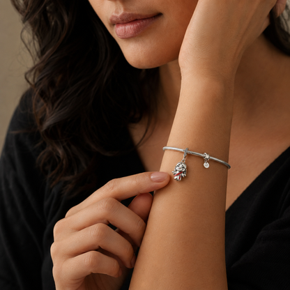 Christ King of Glory Charm — 925 Silver