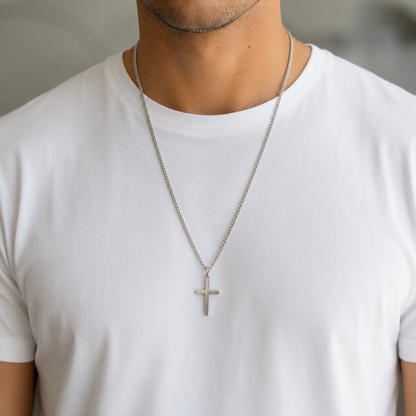 Take Up Your Cross Necklace