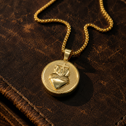 Burning Heart Necklace