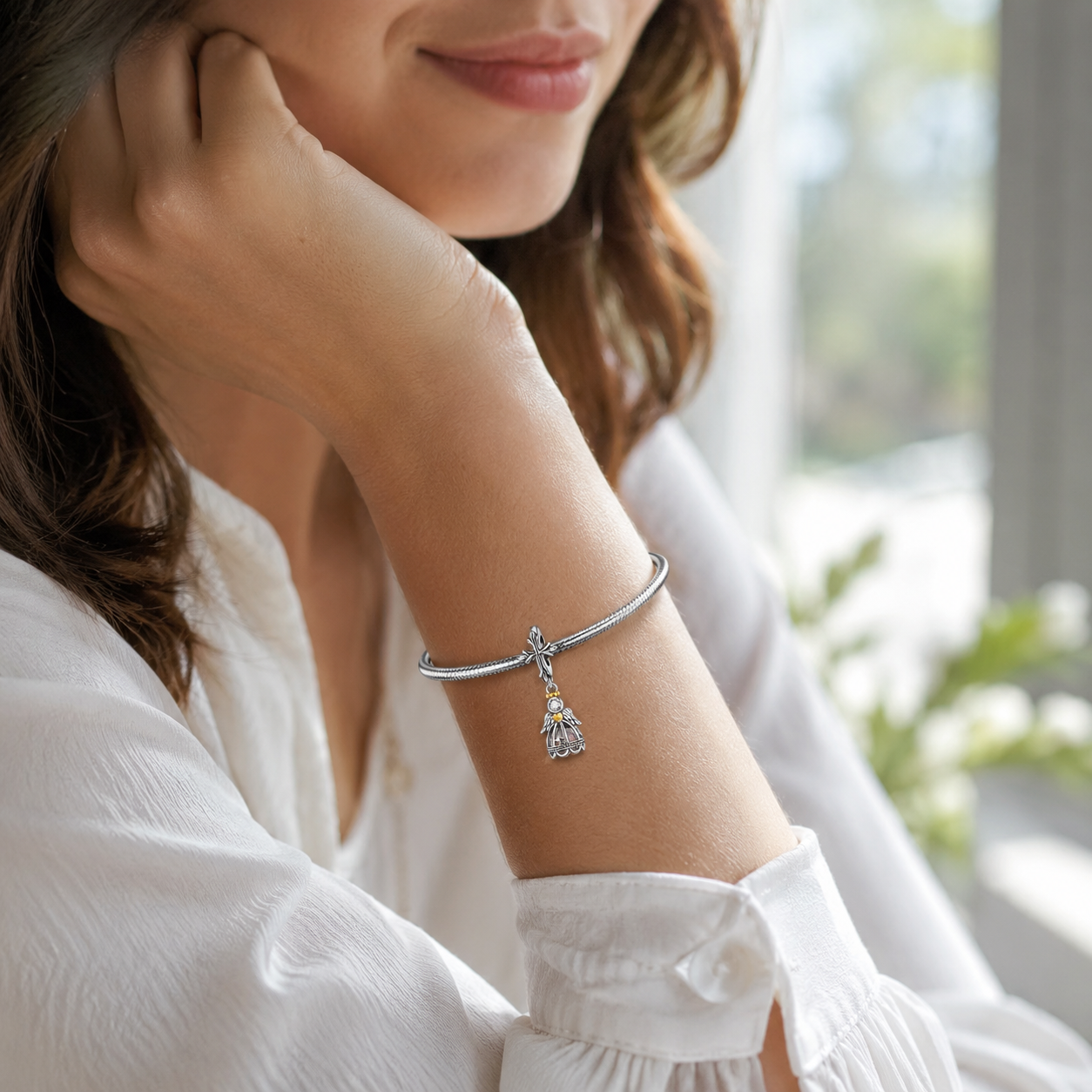 The Light No One Puts Out Charm 925 Silver