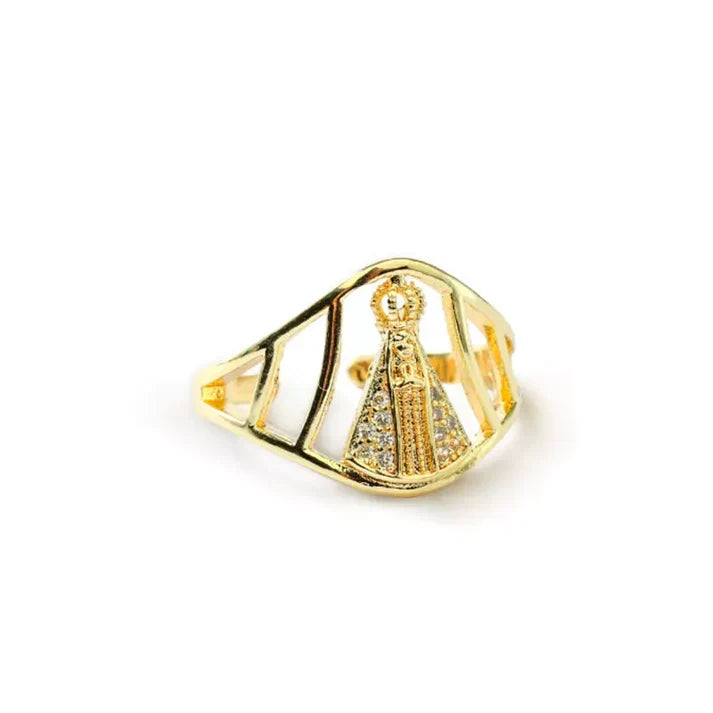 Crowned Madonna Ring