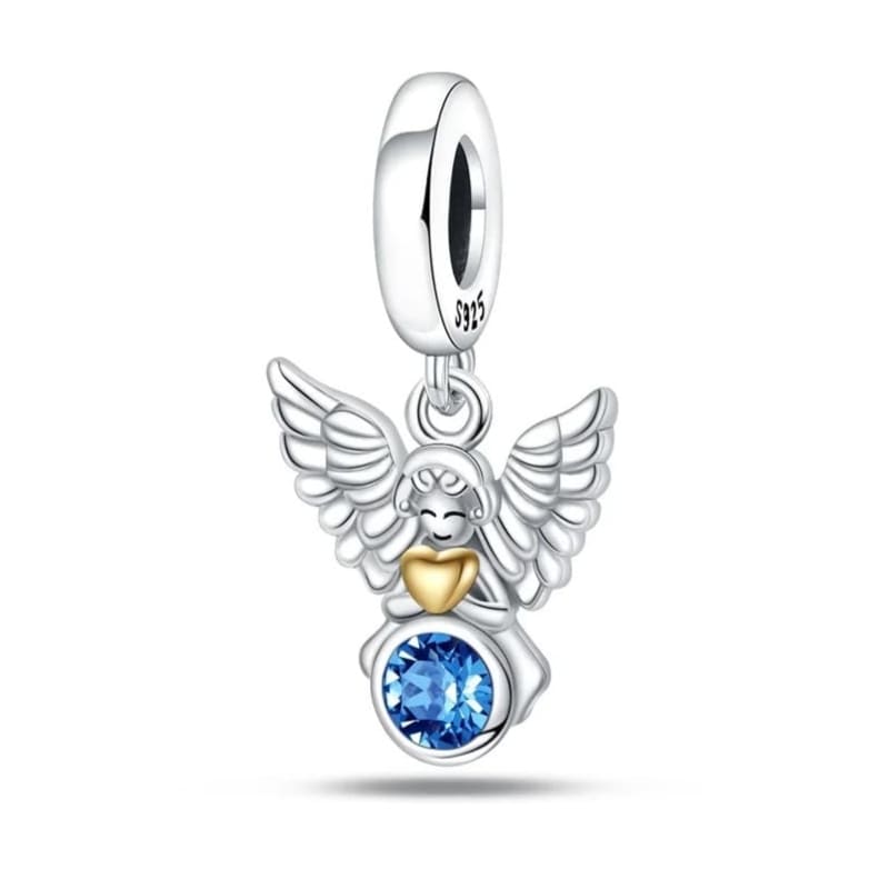 Guardian Angel of Light Charm — 925 Silver