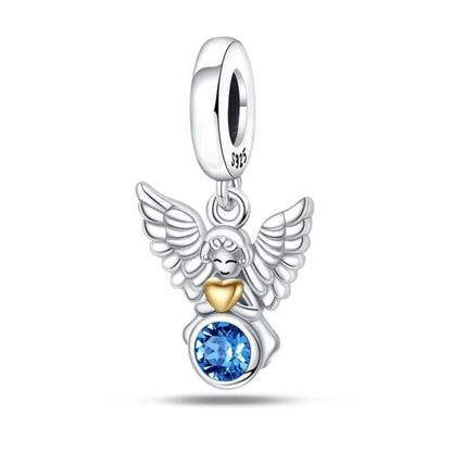 Guardian Angel of Light Charm — 925 Silver