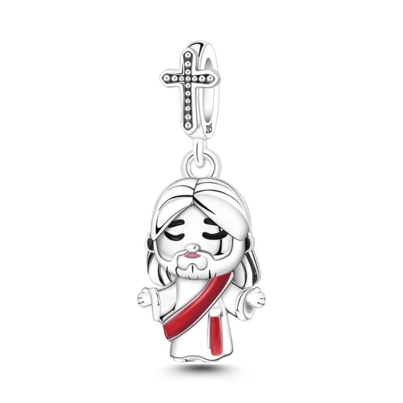 Christ King of Glory Charm — 925 Silver