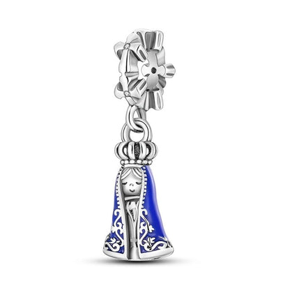 Queen of the Sapphire Mantle Charm — 925 Silver