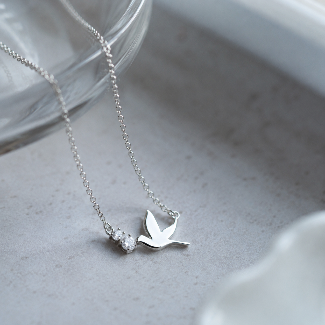 Blessed Spirit Necklace – Drops of Faith and Hope