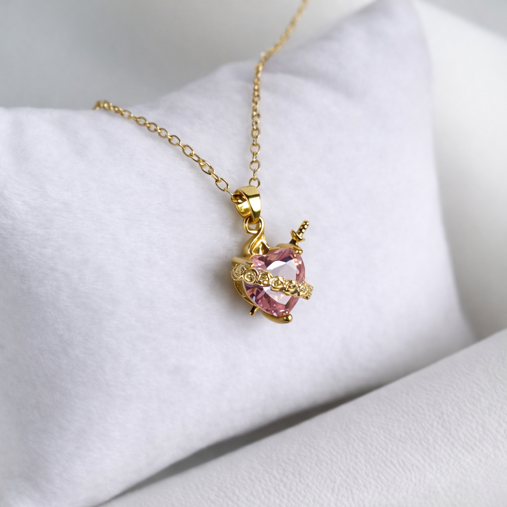 Sacred Heart Necklace Kit — Jesus and Mary