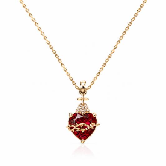 Sacred Heart of Jesus Necklace