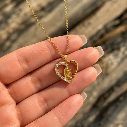 Heart of Guadalupe Necklace