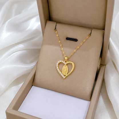 Heart of Guadalupe Necklace