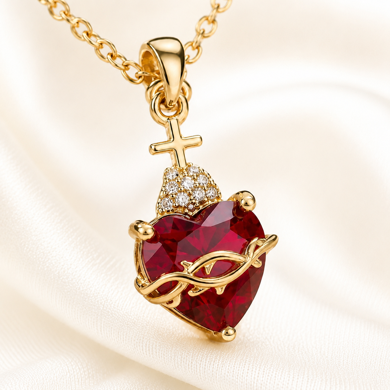 Sacred Heart of Jesus Necklace