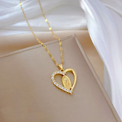 Guadalupe Heart Necklace