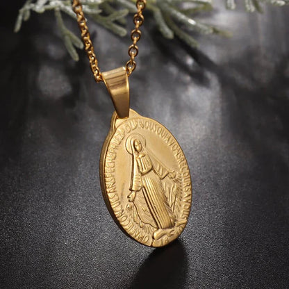 Protection and Grace of the Virgin Mary Necklace