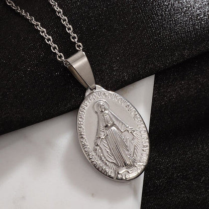 Protection and Grace of the Virgin Mary Necklace