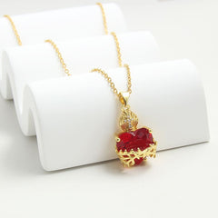 Sacred Heart Devotion Necklace